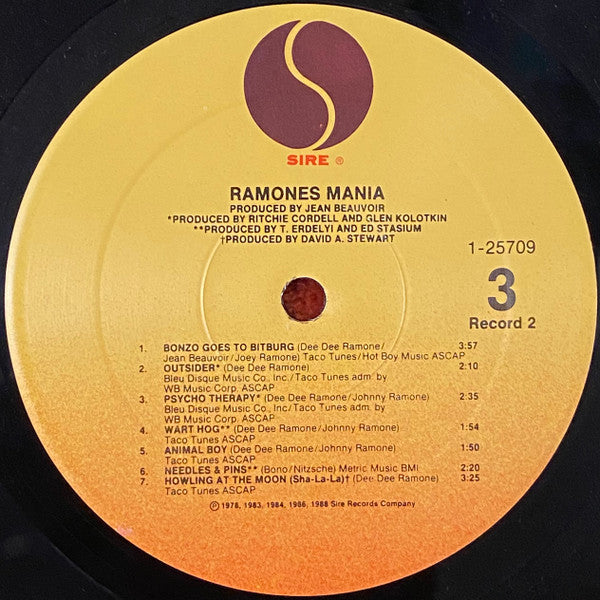 Ramones : Ramones Mania (2xLP, Comp, RE, No )