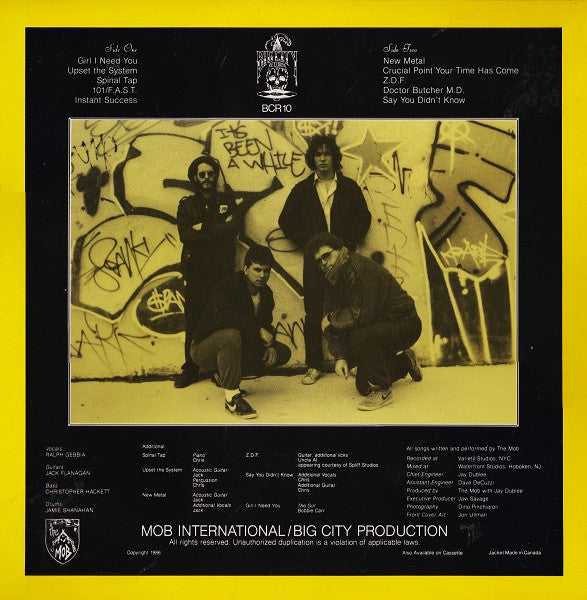 The Mob (5) : We Come To Crush (LP, Album)
