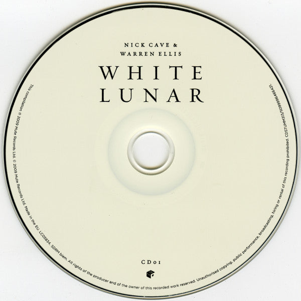 Nick Cave & Warren Ellis : White Lunar (2xCD, Comp)