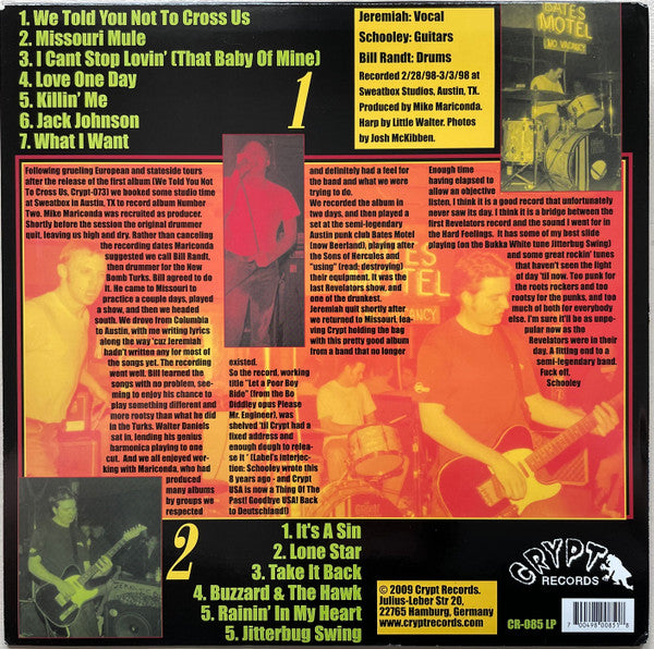 The Revelators : Let A Poor Boy Ride... (LP, Album)