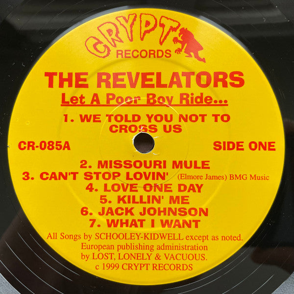 The Revelators : Let A Poor Boy Ride... (LP, Album)