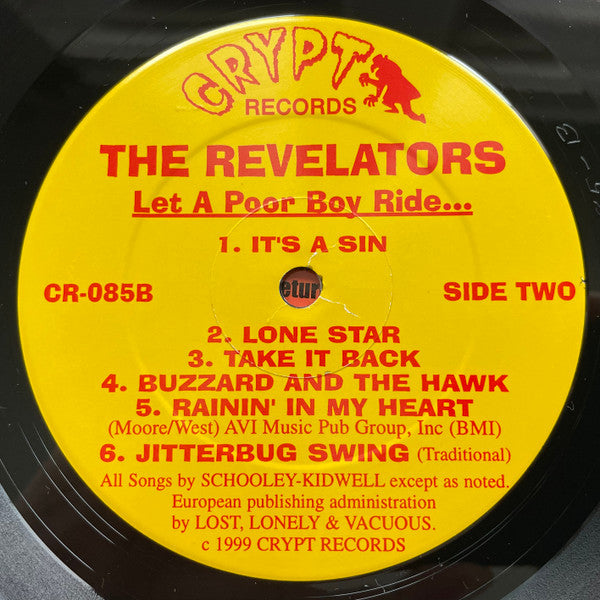 The Revelators : Let A Poor Boy Ride... (LP, Album)