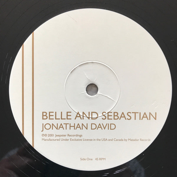 Belle & Sebastian : Sing Jonathan David (12", EP, Single, 150)