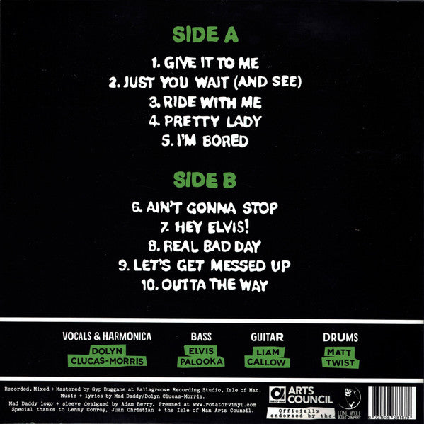 Mad Daddy (2) : Mad Daddy (LP, Album, Gre)