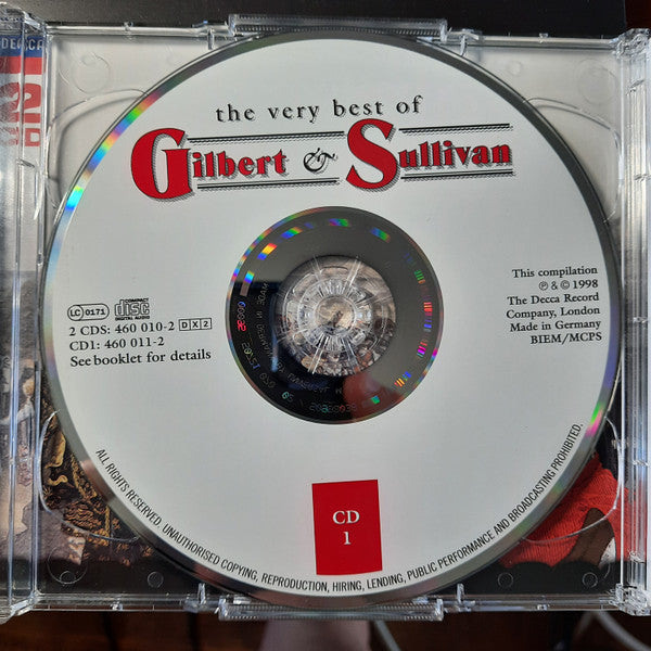 Gilbert* ,  Sullivan* ;  D'Oyly Carte Opera Company : The Very Best of Gilbert & Sullivan (2xCD, RE)