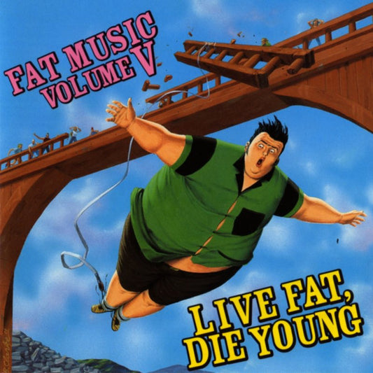 Various : Fat Music Volume V: Live Fat, Die Young (LP, Album, Comp)