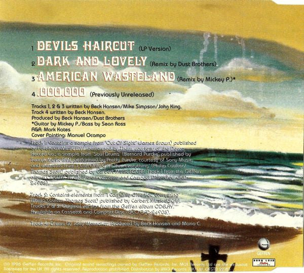 Beck : Devils Haircut (CD, Single)