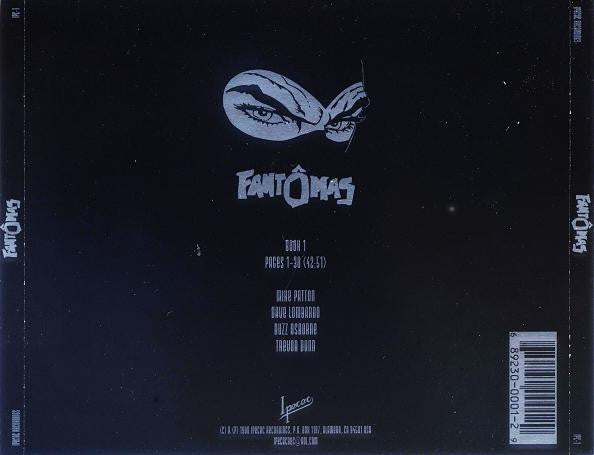 Fantômas : Fantômas (CD, Album)