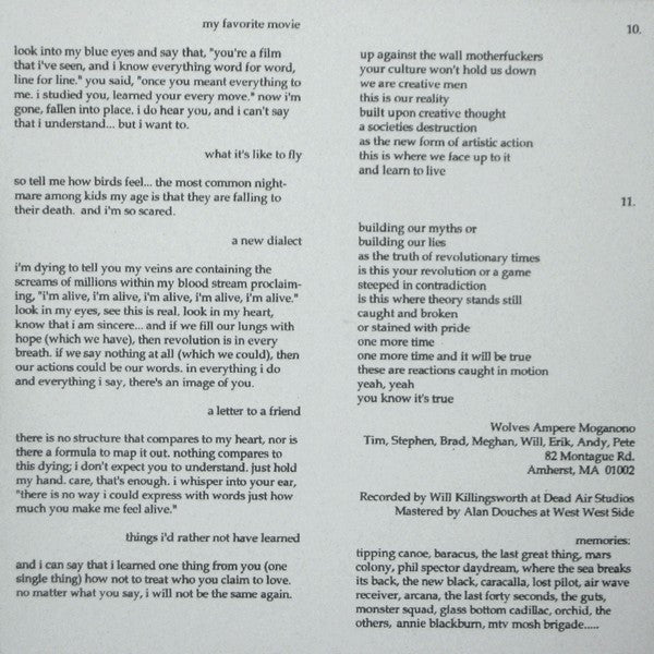 Wolves / Ampere (3) : Wolves / Ampere (7")
