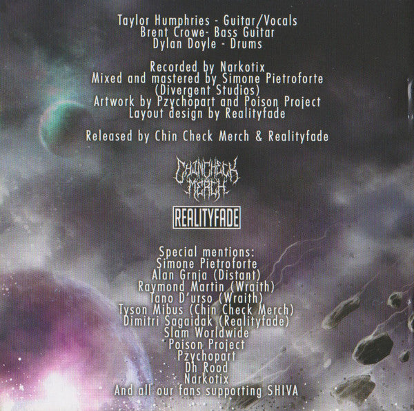 Shiva (16) : Planet Eater (CDr, Album)
