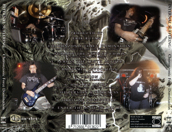 Internal Suffering : Choronzonic Force Domination (CD, Album)