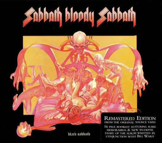 Black Sabbath : Sabbath Bloody Sabbath (CD, Album, RE, RM, Dig)