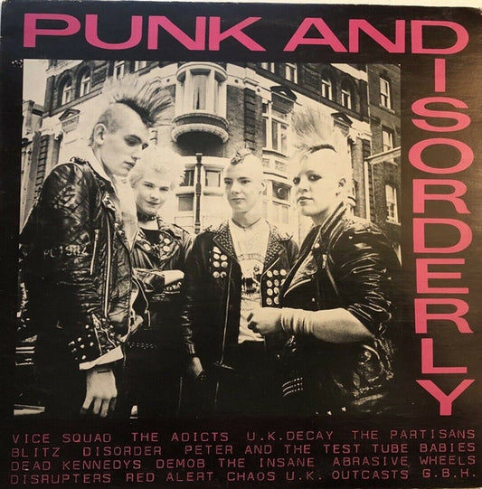 Various : Punk And Disorderly (LP, Comp)