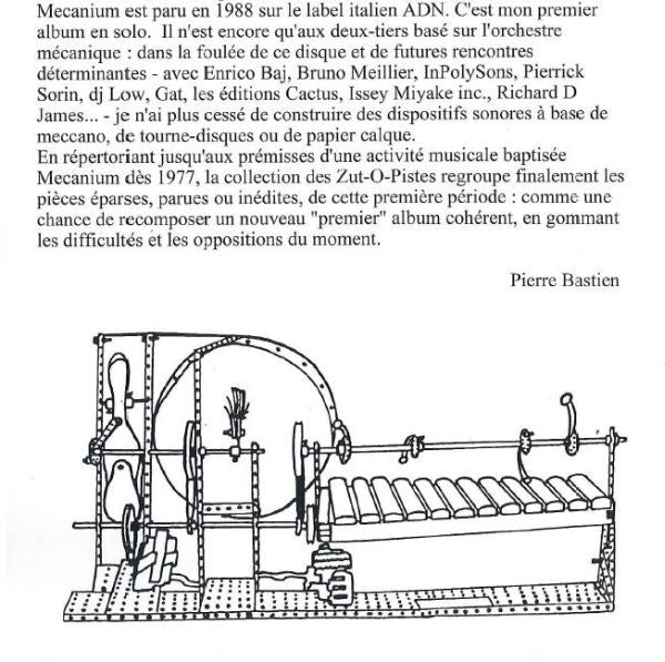 Pierre Bastien : Les Premières Machines 1968 - 1988 (CD, Comp)