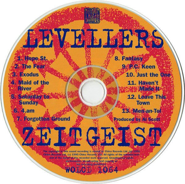 Levellers* : Zeitgeist (CD, Album)