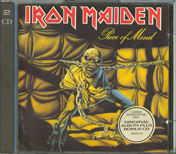 Iron Maiden : Piece Of Mind (CD, Album, RE + CD, Comp + Ltd)