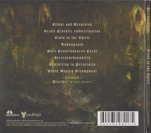 Necronautical : Slain In The Spirit (CD, Album, Ltd)