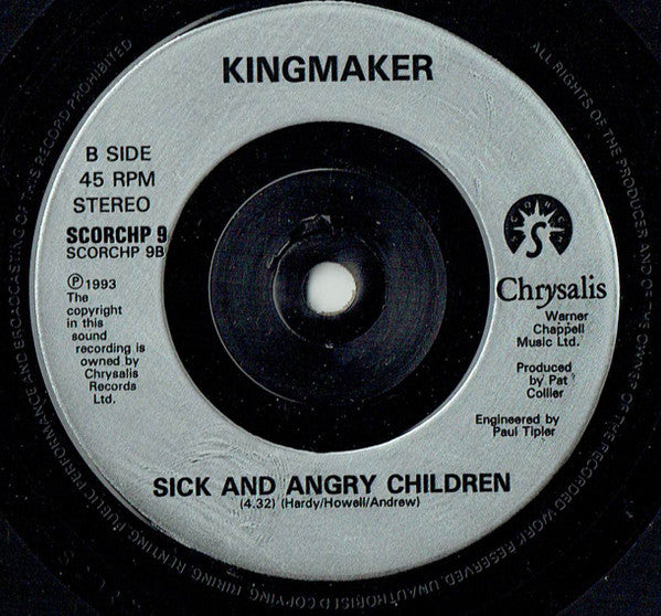 Kingmaker : Queen Jane (7", Single, Ltd, Num)