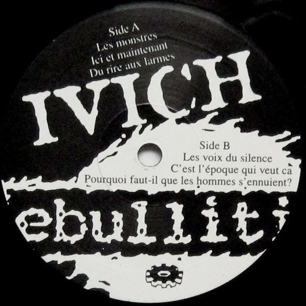 Ivich : La Vie Devant Soi (10")