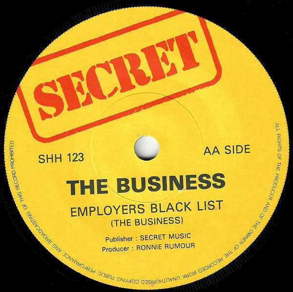 The Business : Harry May (7", Single)