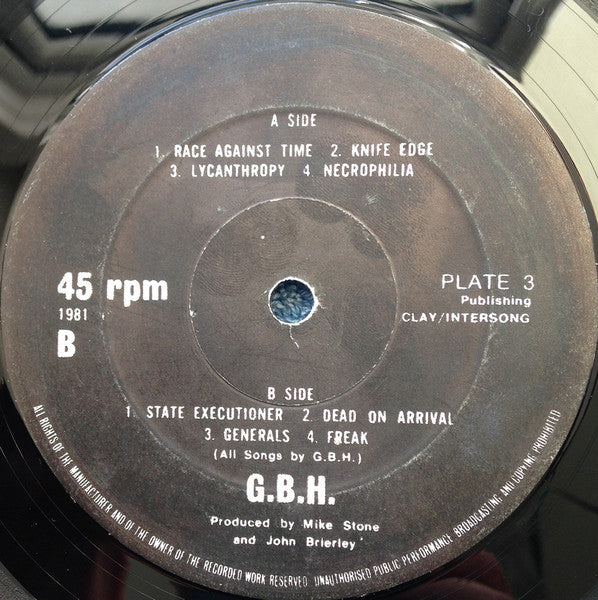 Charged G.B.H* : Leather, Bristles, Studs And Acne. (12", Pou)