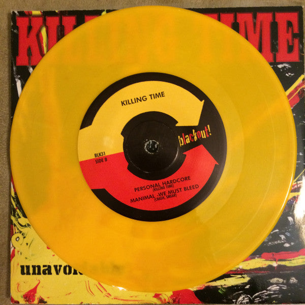 Killing Time : Unavoidable (7", EP, Yel)