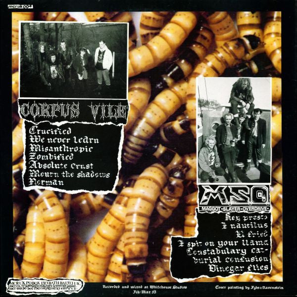 Maggot Slayer Overdrive / Corpus Vile : Soggy (LP, Album)