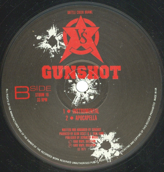 Gunshot : Battle Creek Brawl (12")