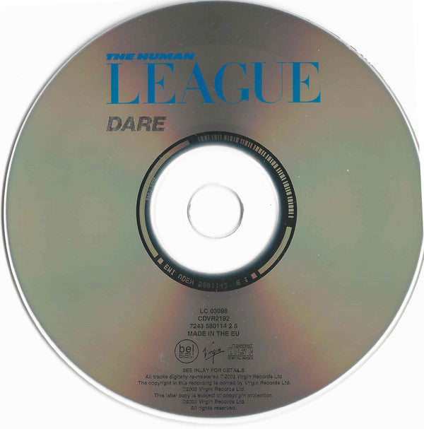 The Human League : Dare (CD, Album, RE, RM)