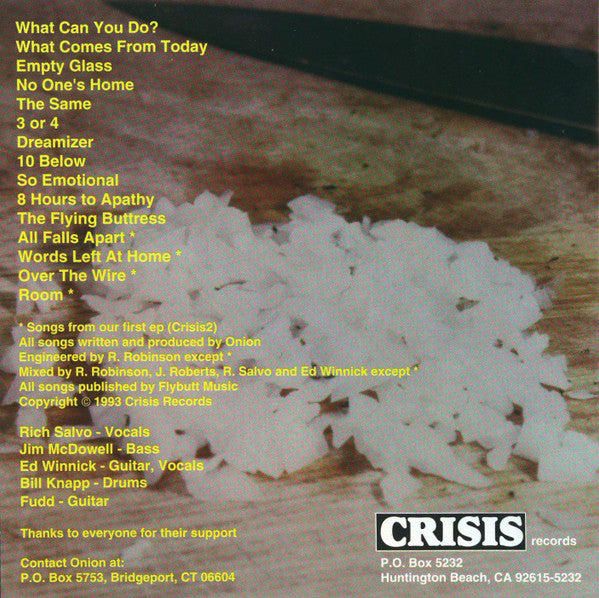 Onion : Faster (CD, Album)