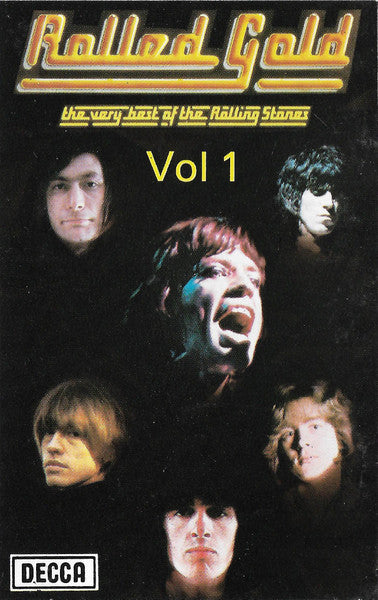 The Rolling Stones : Rolled Gold (The Very Best Of The Rolling Stones) (2xCass, Comp, RE)