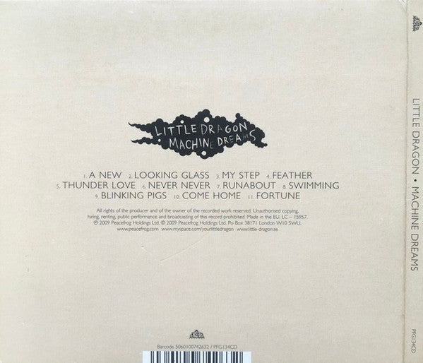 Little Dragon : Machine Dreams (CD, Album)