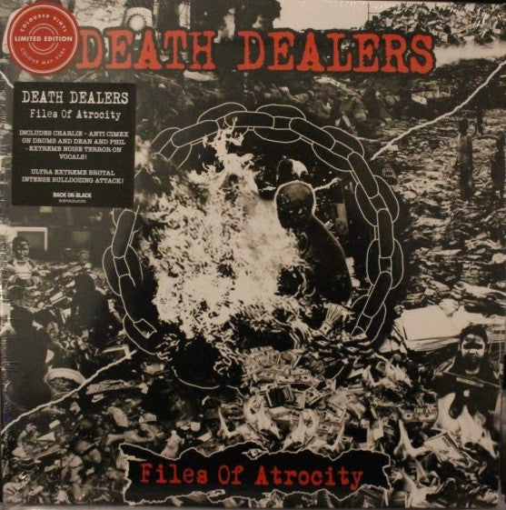 Death Dealers : Files Of Atrocity (LP, Album, Ltd, Red)