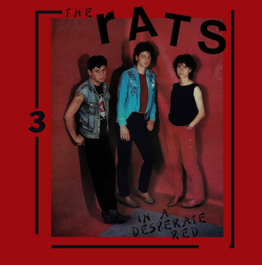 The Rats (5) : In A Desperate Red (LP, Album, RE, RM, RP)