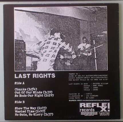 Last Rights : No Guts, No Glory (12", RE)
