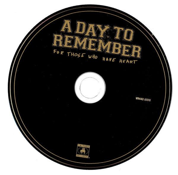 A Day To Remember : For Those Who Have Heart (CD, Album, Sli + DVD)