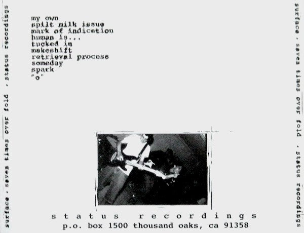 Surface (11) : Seven Times Over Fold (CD, Album, RE)