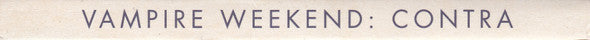 Vampire Weekend : Contra (CD, Album, O-C)