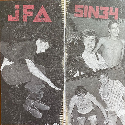 JFA* / Sin 34 : JFA / Sin34 (7", Comp, RP, Blu)