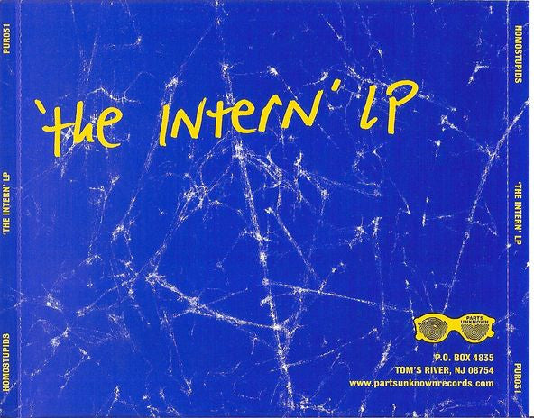 Homostupids : The Intern LP (CD, Album)