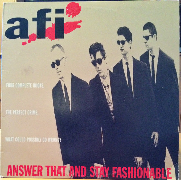 AFI : Answer That And Stay Fashionable (LP, Album)