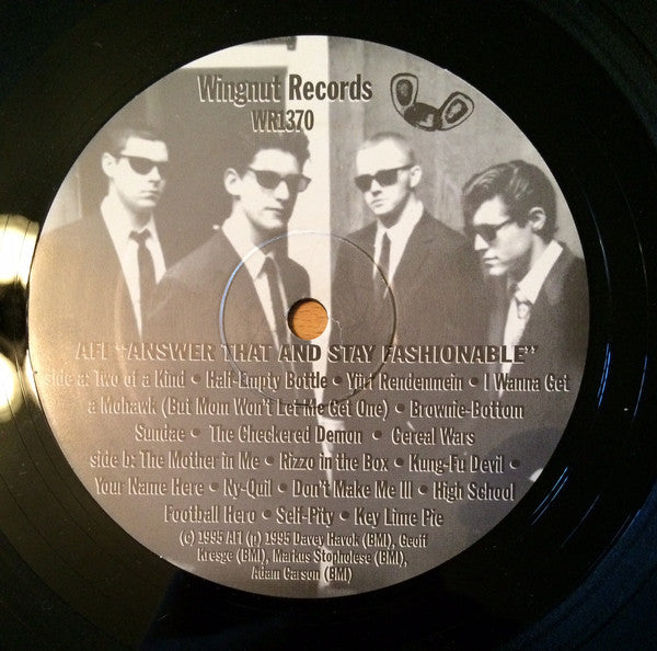 AFI : Answer That And Stay Fashionable (LP, Album)