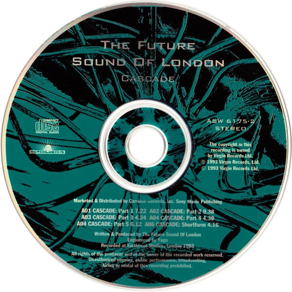 The Future Sound Of London : Cascade (CD, Single, RE)