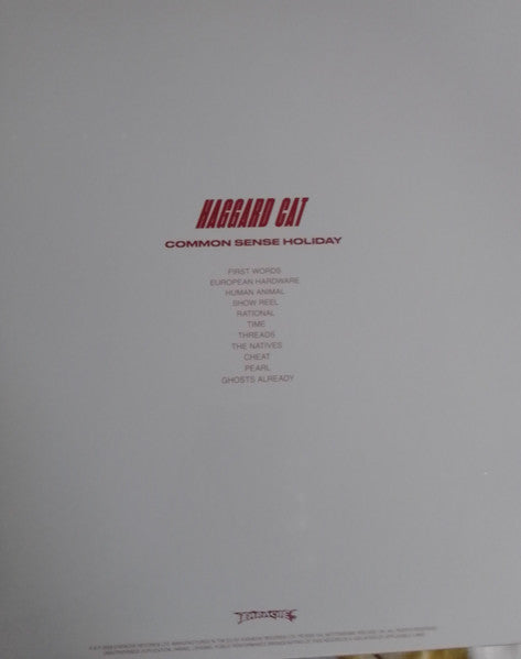 Haggard Cat : Common Sense Holiday (LP, Album, Ltd, Red)