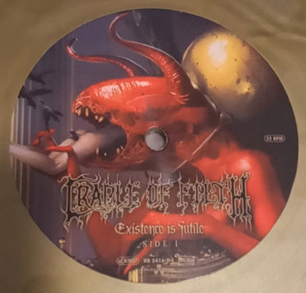 Cradle Of Filth : Existence Is Futile (2xLP, Album, Gol + CD, Album, Dig + Box, Ltd)