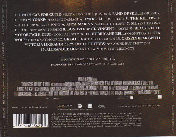 Various : The Twilight Saga: New Moon (Original Motion Picture Soundtrack) (CD, Album)