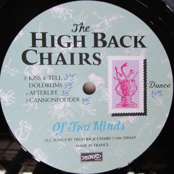 The High-Back Chairs : Of Two Minds (LP, Album)