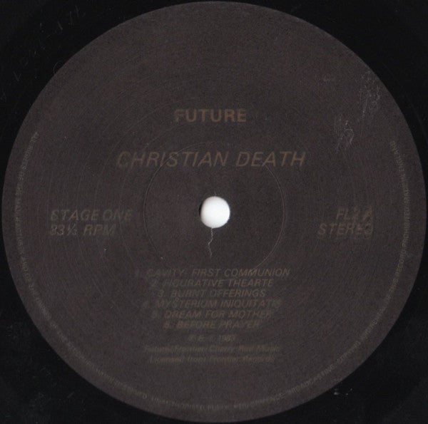 Christian Death : Only Theatre Of Pain (LP, Album)