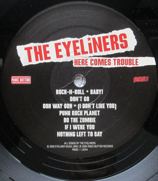 The Eyeliners : Here Comes Trouble (LP, Album)