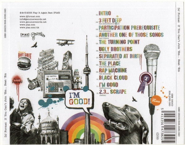 DJ Format : If You Can't Join 'em... Beat 'em (CD, Album)